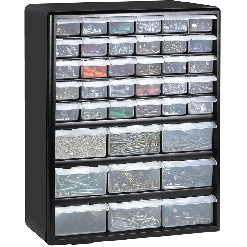 GreenCo-Storage Cabinet Drawer Organizer, Hardware e Artesanato, Wall Mount, Greenpro