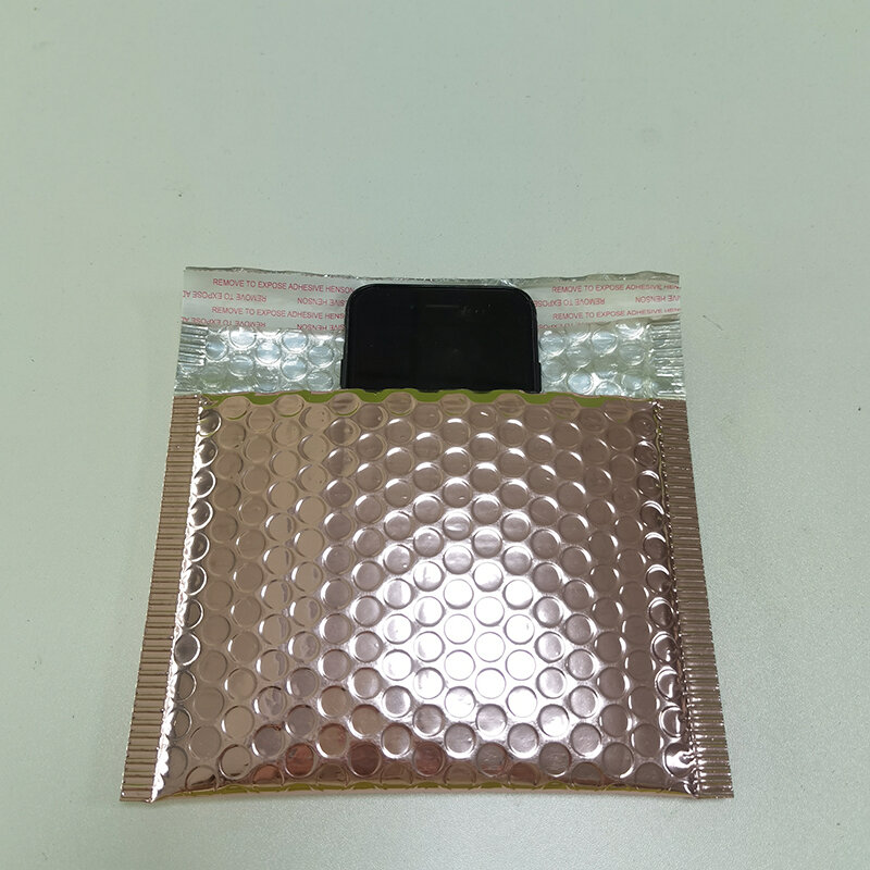 50 шт., водонепроницаемые конверты с металлическим блеском