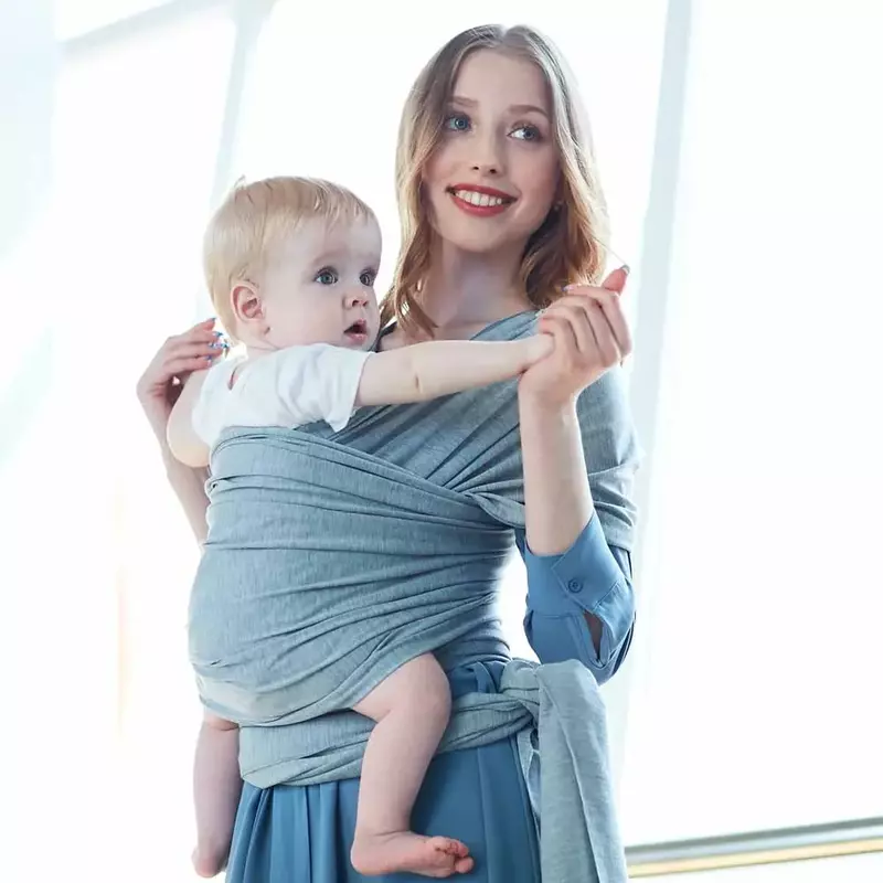 Baby Sling Carrier Wrap scrraf Cotton traspirante Soft Travel Baby Holder Bag neonato Bebe Accesorios