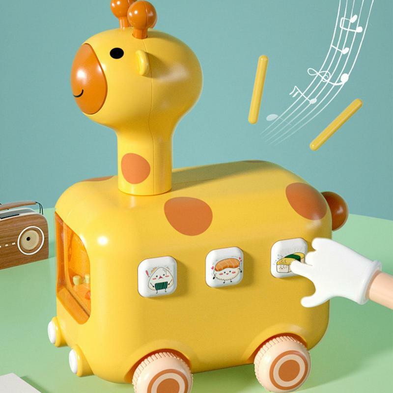 Игрушка для ползания для детей, олень, ползающая игрушка, звуковая музыка, электрические игрушки, веселая движущаяся игрушка, развитие музыки, интерактивный подарок на день рождения для