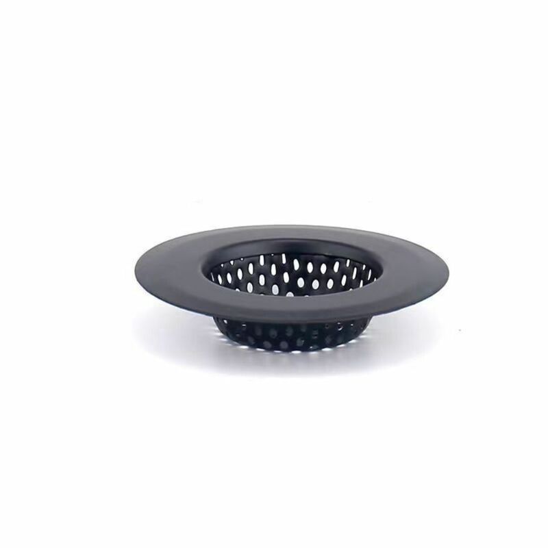 Filtro per lavello da cucina in acciaio inossidabile nero filtro generico Anti intasamento lavello scarico bagno pavimento lavabo tappo per capelli