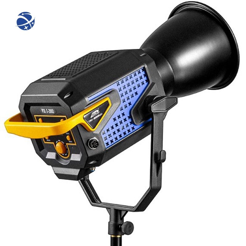 Yun Yi-Projecteur LED portable pour studio photo, accessoires pour appareil photo, lumières de diffusion, lumière de mise au point pour la prise de vue vidéo, 200W