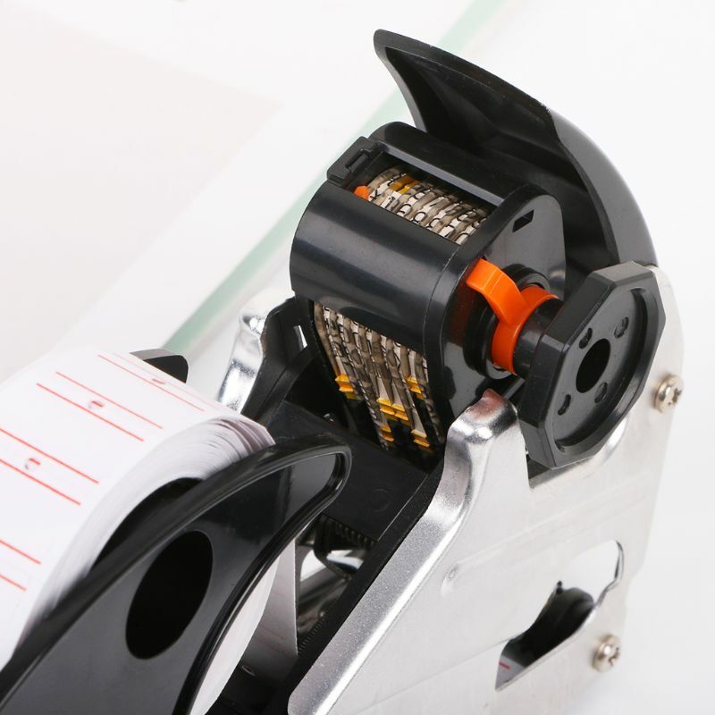 Nieuw MX-H813 A-lijn 8-cijferig prijskaartjepistool Labeler Labeller Labelpapier voor detailhandel St