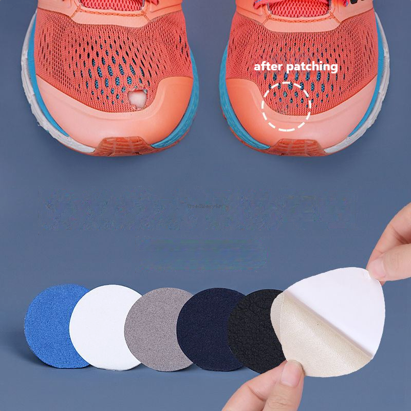 Mehrzweck Sneaker Reparatur Patches Selbst-adhesive Laufschuhe Einlegesohle Ferse Patch Mesh Futter Zerrissen Loch Aufkleber Fußpflege Werkzeug