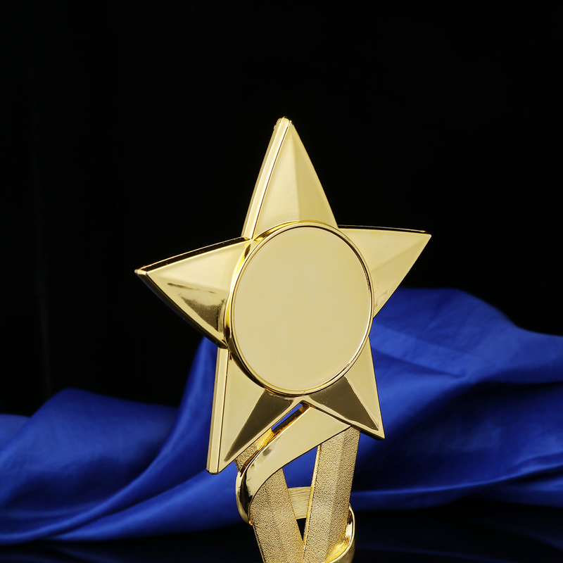 Trophée des Prix d'Or en Plastique de 20/29/25cm, Trophée de Récompense en Noix de Coco pour Compétition de Récompense, Standardisation, Cadeau pour Enfants de la Maternelle