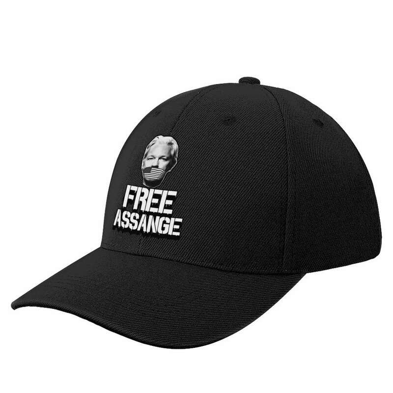 Frei Julián Assange-gorra de béisbol para hombre y mujer, sombrero de lujo, ropa de calle, sombreros de verano, Rave