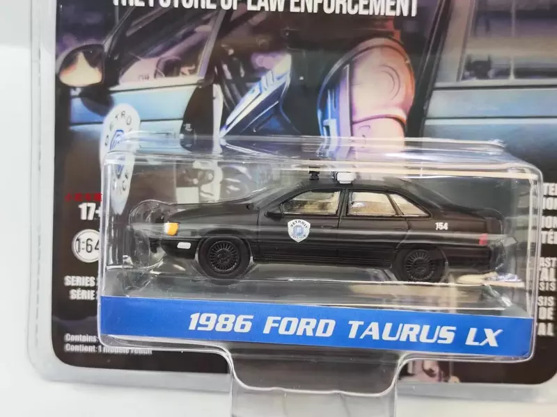 Ford-TAURUS LX Diecast Carro Modelo De Liga De Metal, Brinquedos Para Coleção De Presente, W1286, 1:64