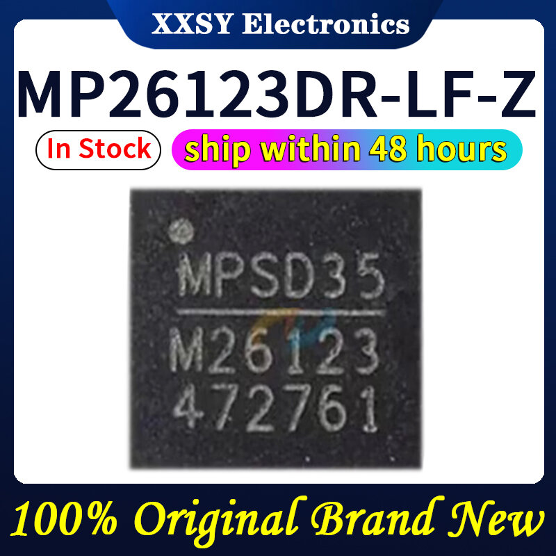 MP26123DR-LF-Z QFN16 M26123 MPSD35 alta qualidade, 100% original, novo