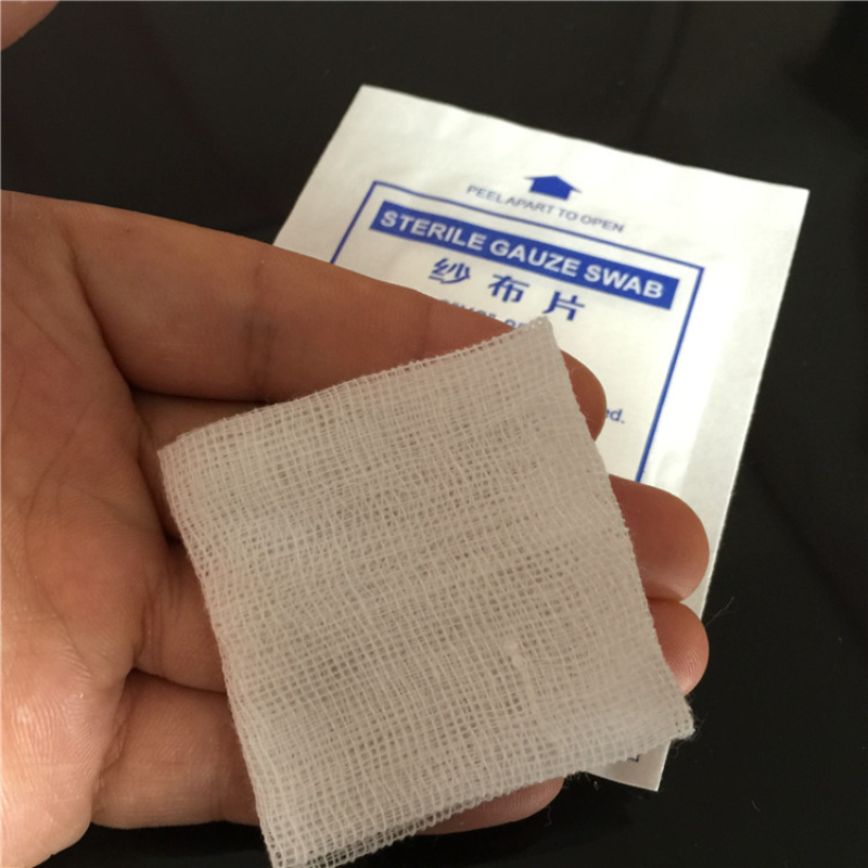 10 sztuk/partia jednorazowych podkładek uzdrawiających Guaze 8-warstwowe plastry bandaże opatrunkowe plastry samoprzylepne na zestawy ratunkowe do obozu na zewnątrz