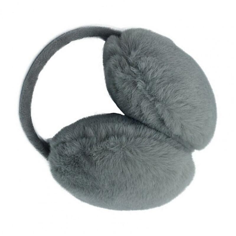 Plush Ear Warmer Winter Warm Earmuffs for Women Men Ear Pad Ear Warmers Earmuffs Solid Headband Ear Cover Kids Ear Muffs