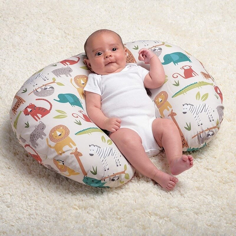 Mora Mona Newborn Baby Nursing Pillow Cover Maternity U-Shaped Breastfeeding Pillow Slipcover Infant Cuddle Cotton Feeding Waist