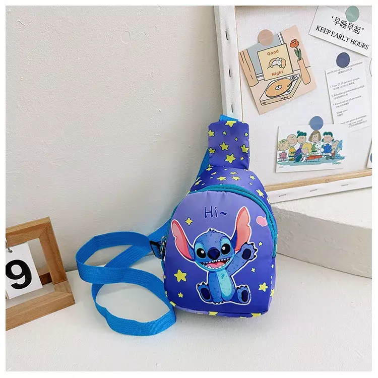 Disney Minnie Chest Bag borsa a tracolla da viaggio borse a tracolla per ragazzi e ragazze borse a tracolla per cambio bambino per regalo di compleanno per bambini