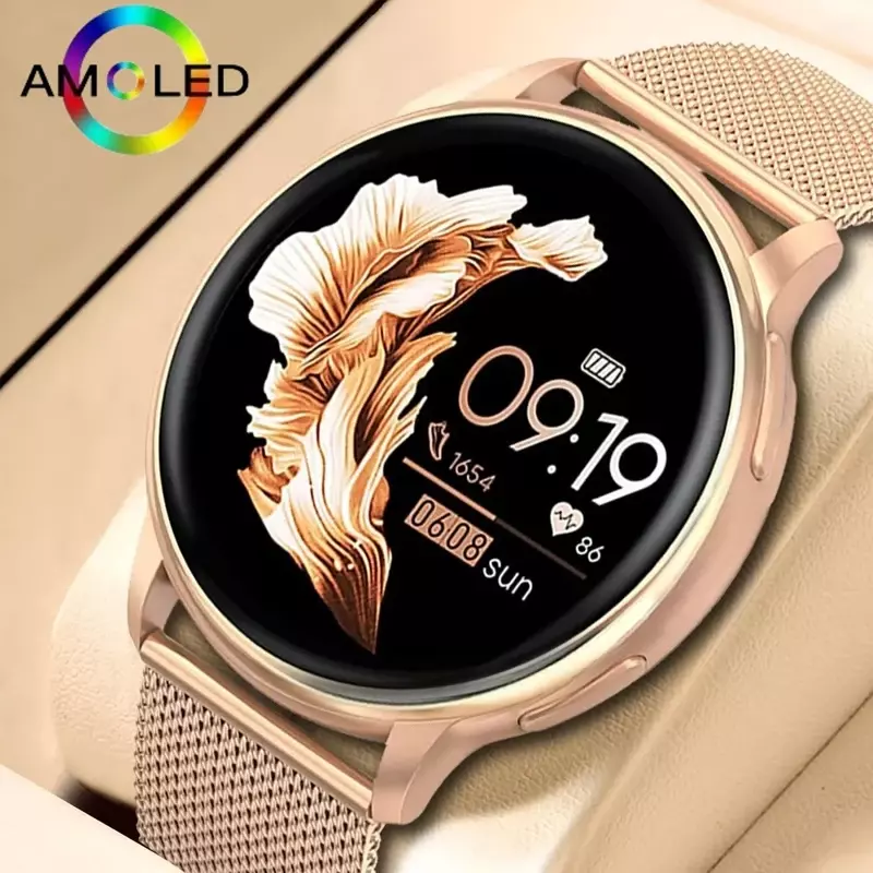 Смарт-часы Xiaomi для мужчин и женщин, модные водонепроницаемые спортивные Смарт-часы с поддержкой Bluetooth, с функцией звонков, мониторинга сердечного ритма
