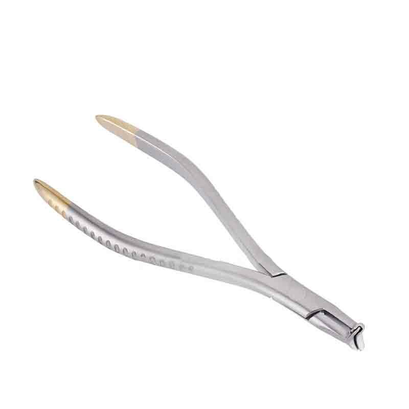 Pinzas de flexión de extremo de ortodoncia, herramientas dentales, materiales médicos profesionales, instrumentos, pinzas de flexión de alambre fino