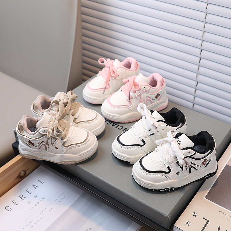 Sepatu kets anak bayi balita, sepatu Sneakers kasual santai klasik, sepatu anak laki-laki dan perempuan 2024