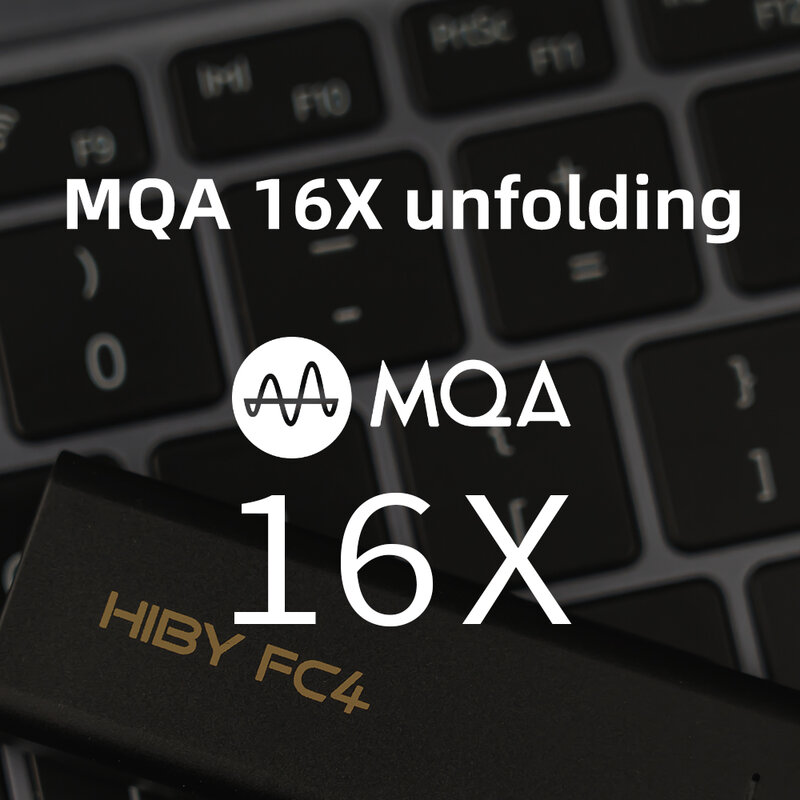 Hiby FC4 mqa 16X ดองเกิล Type C USB DAC เครื่องถอดรหัสเสียง HIFI หูฟังขยาย ES9219 DSD256สำหรับ Android iOS Win10 Mac การ์ดเสียง