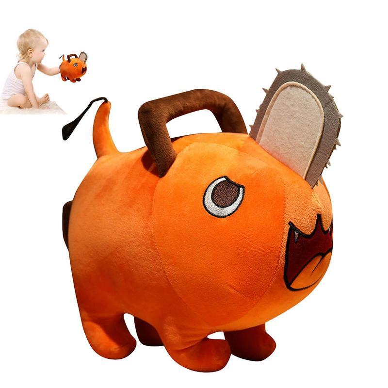 Anime Cartoon Children Soft Chainsaw Figurine Cosplay Props Plush Pillow Doll Pillows Stuffed Dolls Toy Kids Birthday Gifts