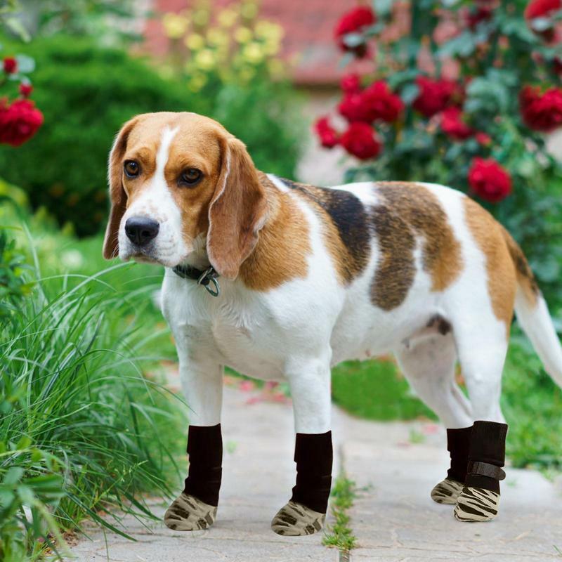Kaus kaki cakar anjing pegangan cakar kaus kaki anjing lembut antiselip kaus kaki pegangan anjing peliharaan dapat diatur pelindung kaki untuk hewan peliharaan kecil