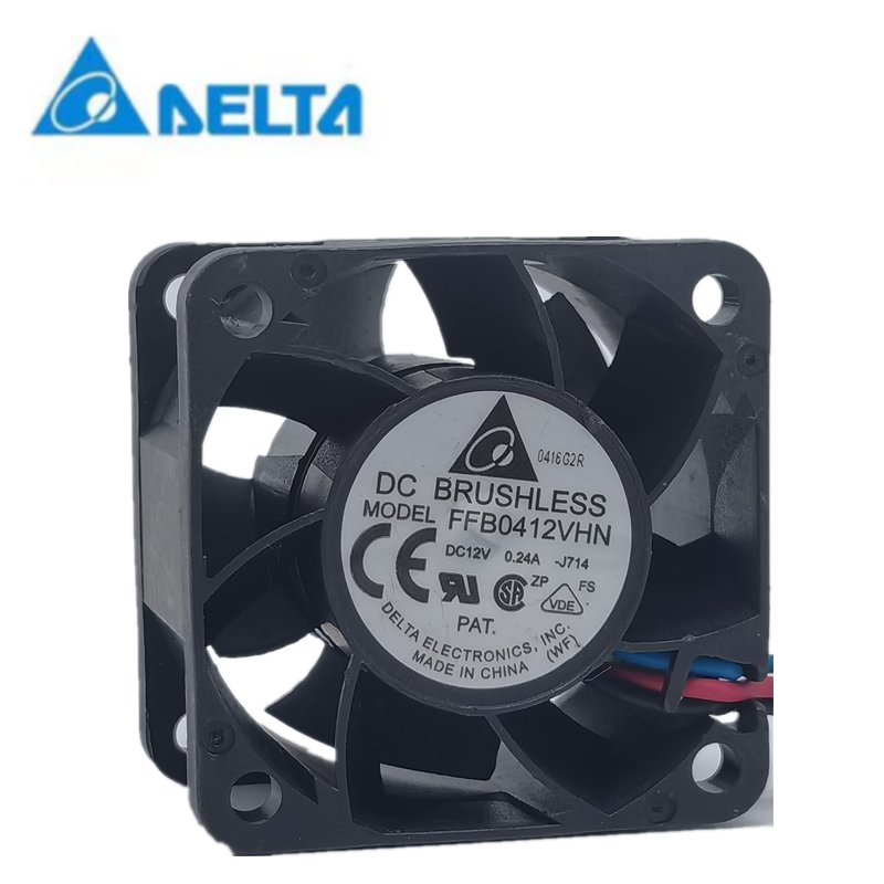 Ventilador de refrigeração novo do servidor do interruptor do delta ffb0412vhn 12v 0.24a 4028 4cm