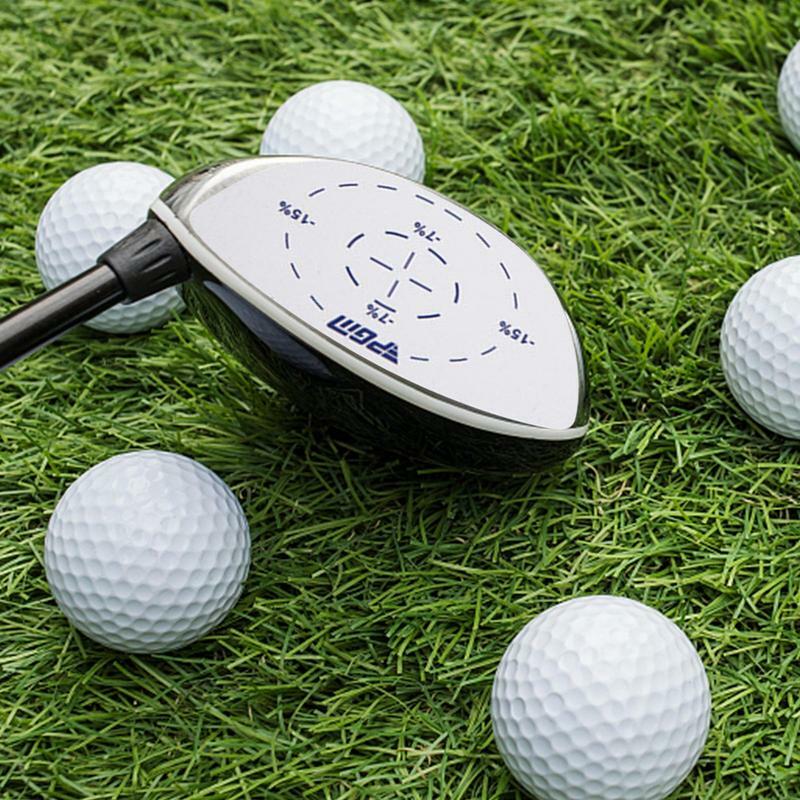 Etiquetas de palos de Golf de impacto de precisión, Ayuda de entrenamiento de Golf, equipo de entrenamiento útil para hierros de madera para mejorar el Swing de Golf