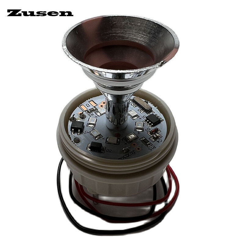 Zusen TB5051-Y 12v 24v 110v 220v маленький желтый сигнал светильник стробоскоп мигает всегда на трех режимах