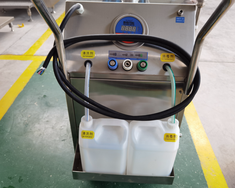 Limpiador de chorro de agua industrial de alta presión