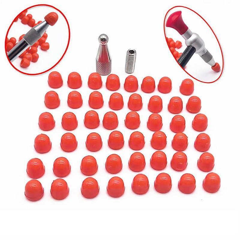 Dent Removal Tools Body Repair Dent Removal Tools Kit Dent Repair Hammer Head Wear-Resistant For Automobiles And Motorbikes