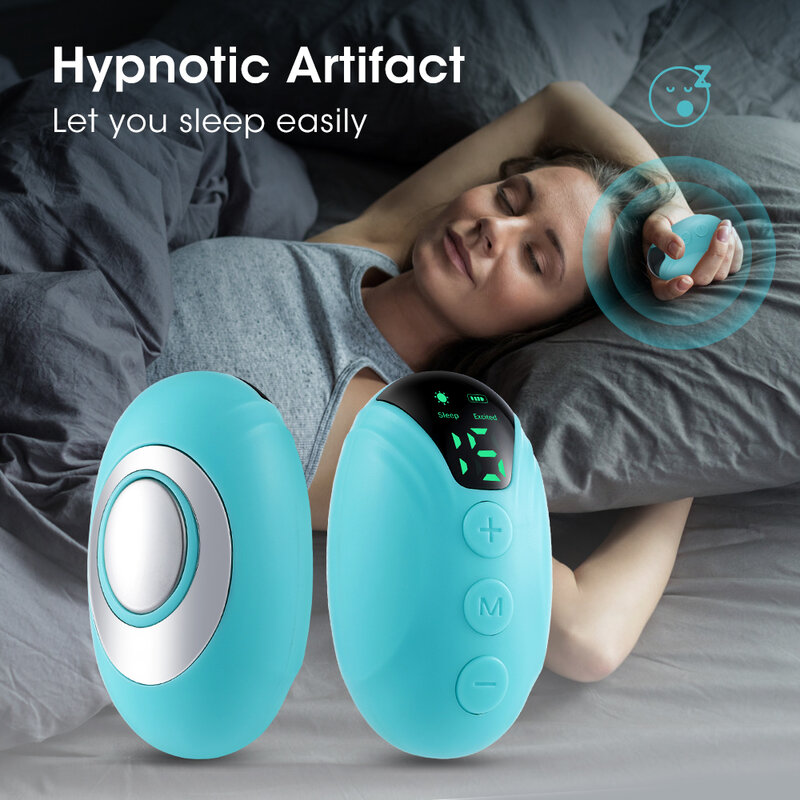 Alat tidur pintar USB stimulasi Nadi tidur pegangan tangan penghilang kecemasan Neuro tidur saraf susah tidur perangkat tidur pintar