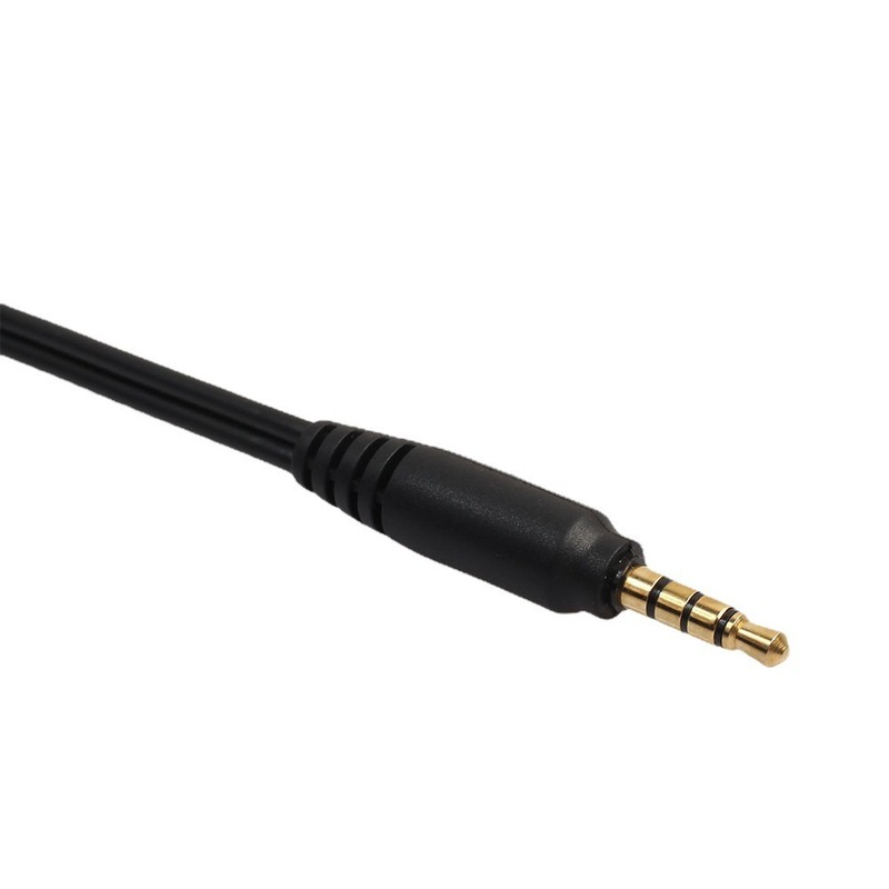 Universal 3.5mm Stereo Audio Male To 2 Female Headphone Microphone TRRS Y Splitter Cable Adapter Audio Adapter Cable