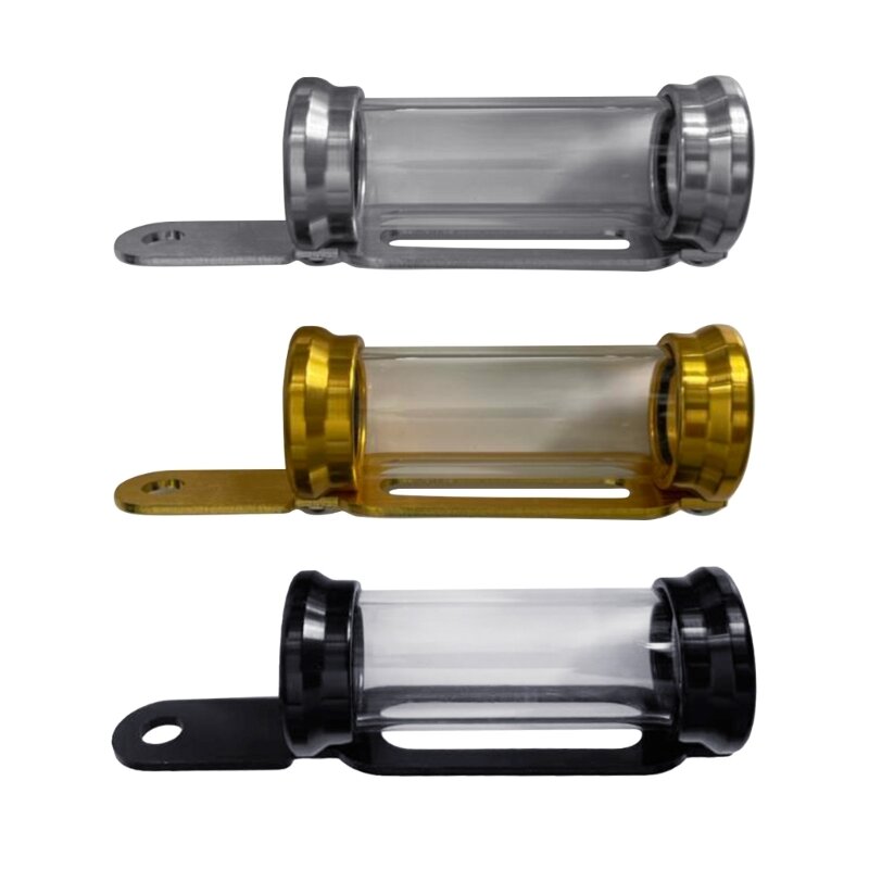 Hurcycles-Support de tube de disque de taxe en métal, support d'étiquette d'enregistrement, tube de placement de papier à intervalles de scooter, étanche, universel