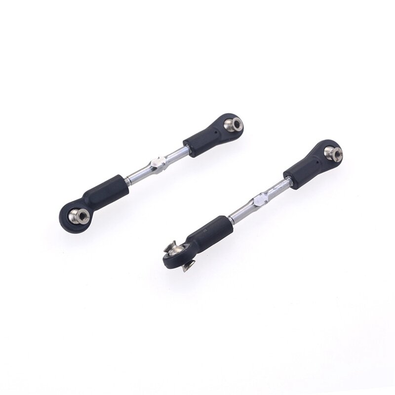 4Pcs 8124 Metal 75-85Mm Steering Rod For 1/8 Zd Racing 9116 9020 9072 9071 9203 08425 08426 08427 08428 Rc Car Parts