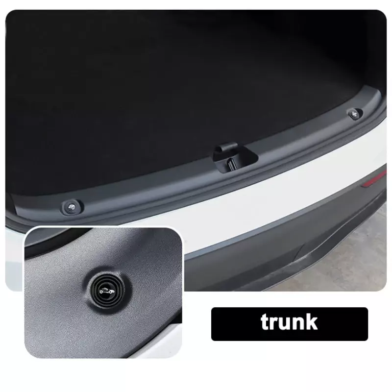 Car Door Shock Pad For Tesla Model 3 Y Anti-collision Closing Anti-shock Protection Soundproof Silent Trunk Buffer Gasket 2023