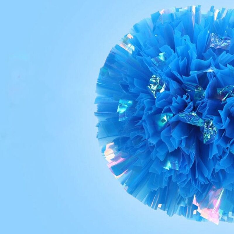 25cm Game Pompoms High Quality 9 Colors Cheerleading Cheering Apply to Dance Sports Cheerleading