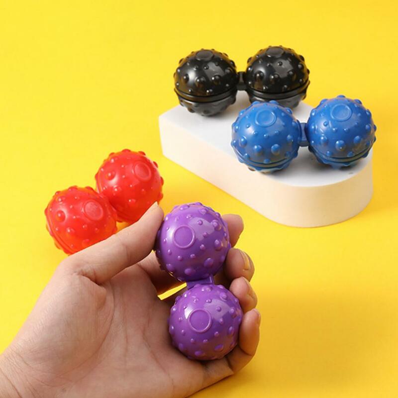 Finger Muscle Strengthener Decompression Toys Finger Spin Massage Balls for Stress Relief Flexibility Enhancement Anxiety