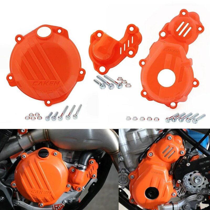 Motorcycle Clutch Guard Ignition Water Pump Cover Protector For KTM EXC-F SX-F XC-F FC FE FX 250 350 2016 2017 2018 2019 2020