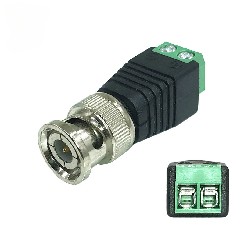 Bnc anschlüsse diy für cctv überwachung videokamera koaxial/cat5/cat6 kabel