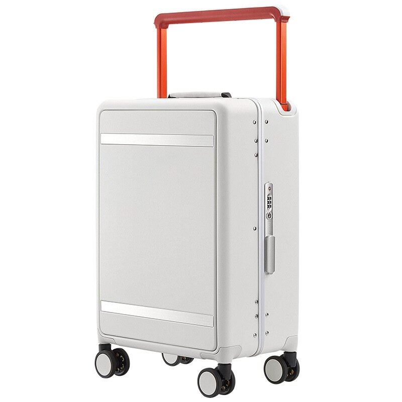 Travel Suitcase Width Draw-Bar Luggage Women's New 20-Inch Boarding Sticker Password  Men's Universal Wheel Large Capacity Suitc