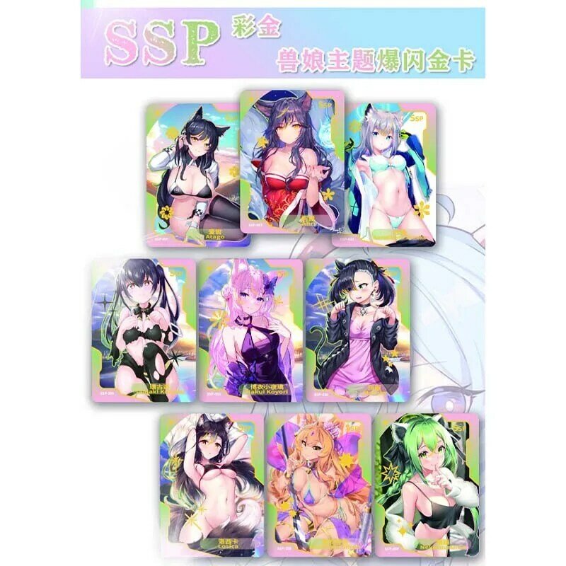 Senpai Goddess Haven 2 Goddess Story Collection Cards Girl Party Swimsuit Bikini Feast Booster Box Doujin Toys And dess Story Fe