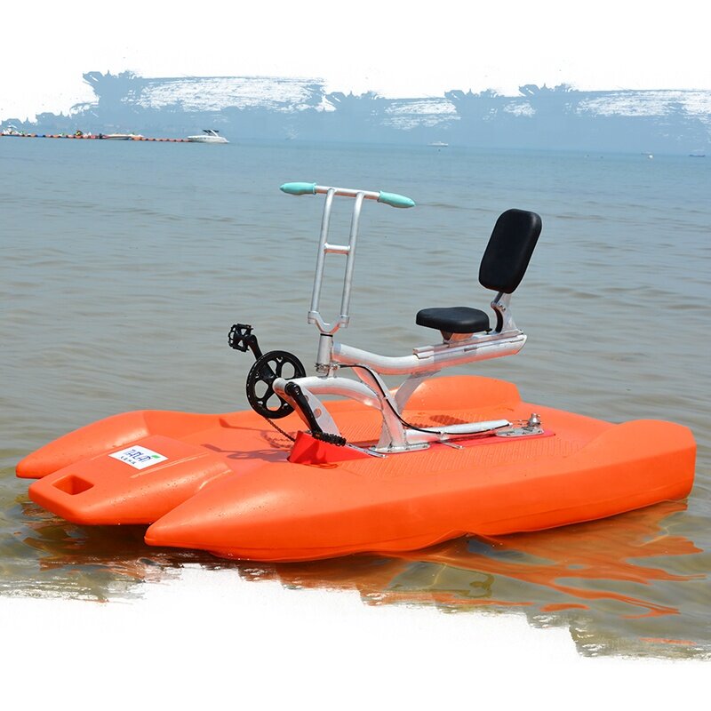 High quality park water bike/sea water bicycle/double-seats water bike for sale