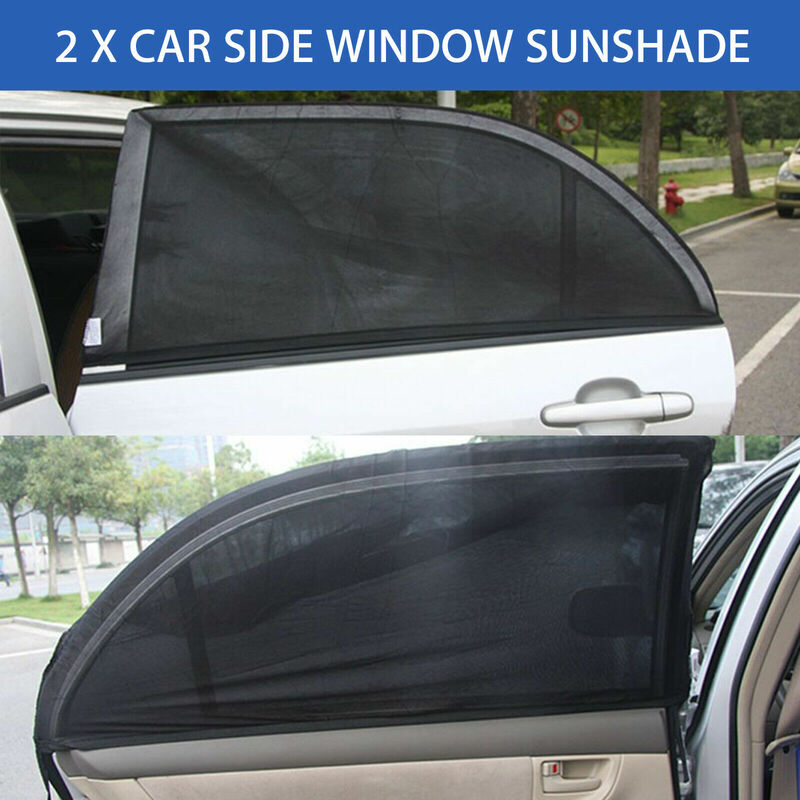 2 peças de protetor solar automático para janela, película de proteção solar adequada para carros e caminhões