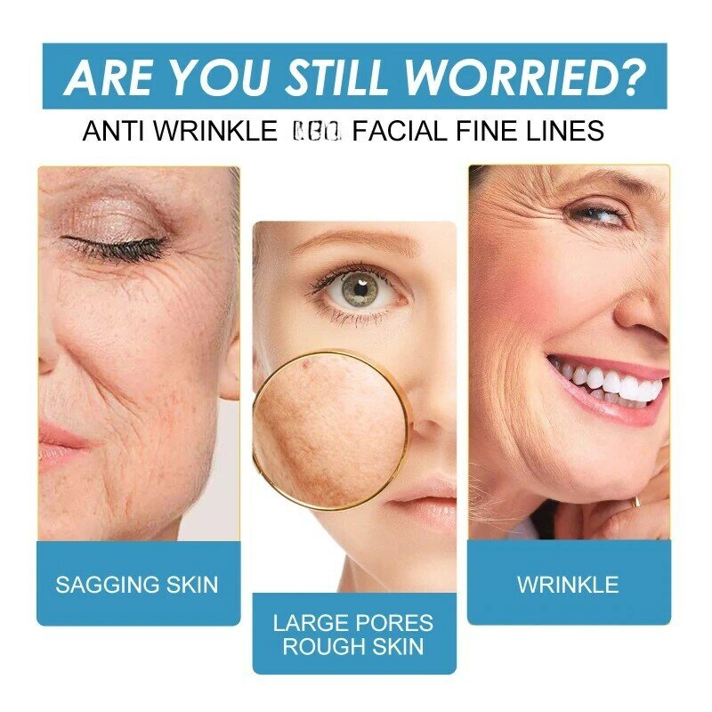 Retinol Anti-Falten-Gesichts serum verblassen feine Linien Anti-Aging-Lift feste Aufhellung hellt die Haut befeuchten Gesichts pflege Essenz