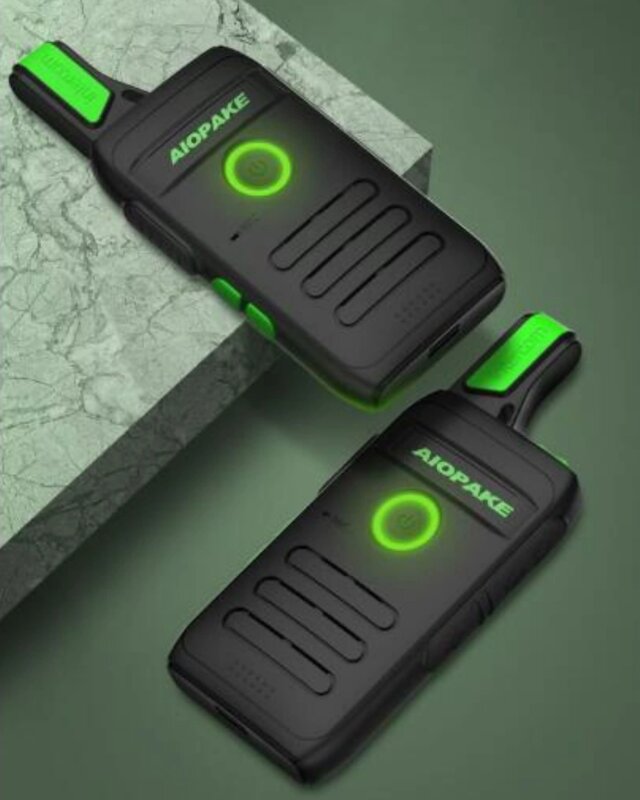 2023 walkie-talkie nirkabel sepasang 10km micro slim mini talkie situs konstruksi hotel kecil daya tinggi handhelds