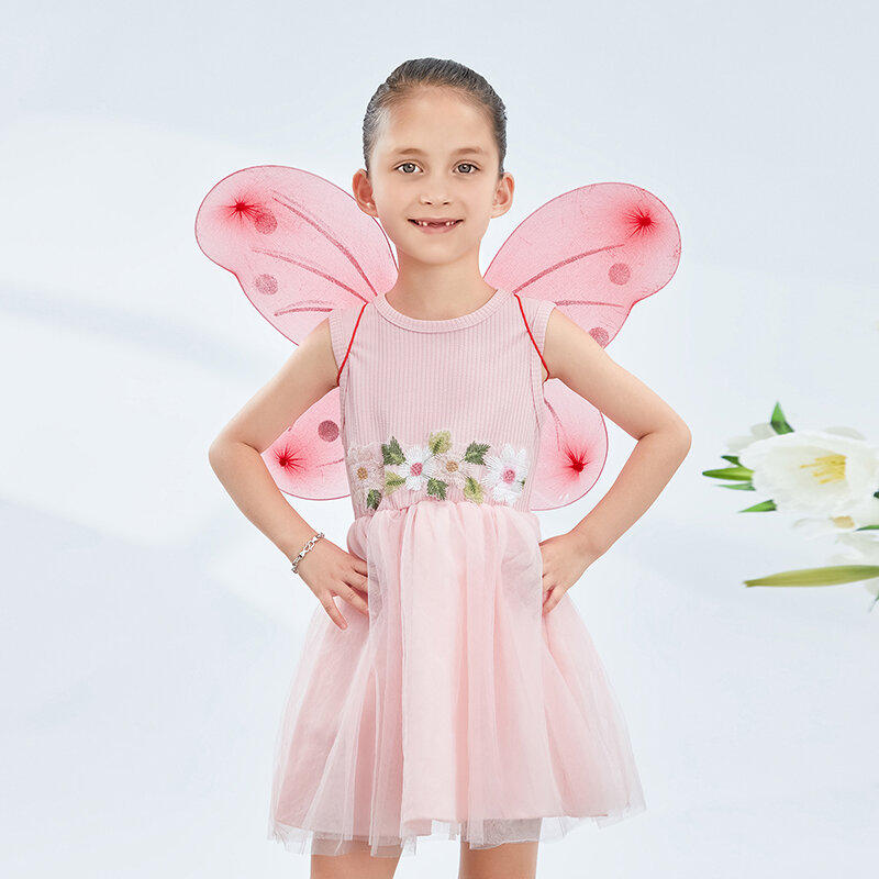Kinder Mädchen Schmetterling Flügel Fee Flügel Kostüme leichte Flügel Requisiten Zubehör für Party Halloween Weihnachten