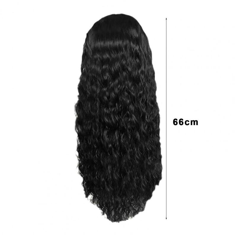 Wig tanpa lem gelombang air Wig renda HD pra-potongan 180% Wig rambut manusia keriting tanpa lem gelombang alami pra-pencabutan untuk wanita