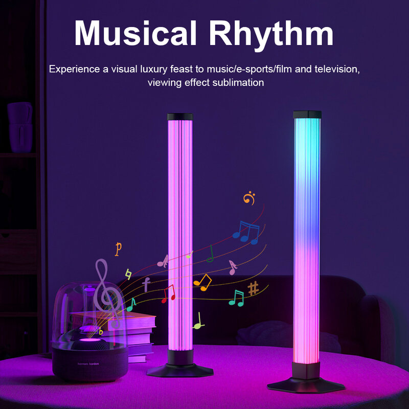 Lampu LED dekorasi ruangan, lampu dekorasi ruangan kontrol aplikasi, lampu ritme musik warna sinkronisasi LED