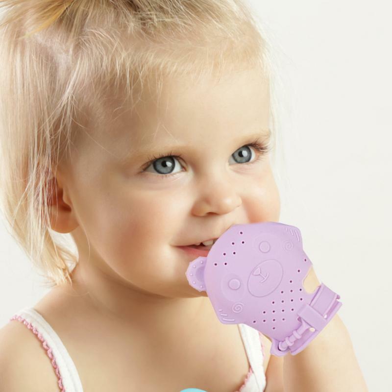 子供のためのクマの歯が生えるおもちゃ,子供のための安全なシリコン歯がためリング,幼児のためのおもちゃ