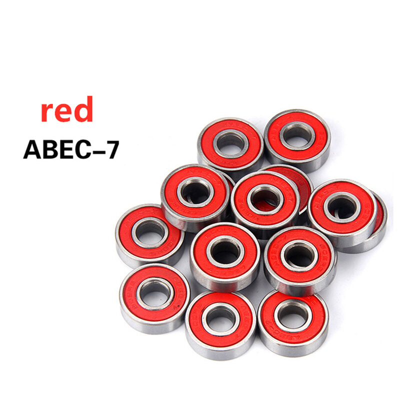 ABEC-7/ABEC-9 608 Skateboard Wheel Roller Steel Sealed Ball Bearings 8x22x7mm Skateboards Bearings Scooter Accessories