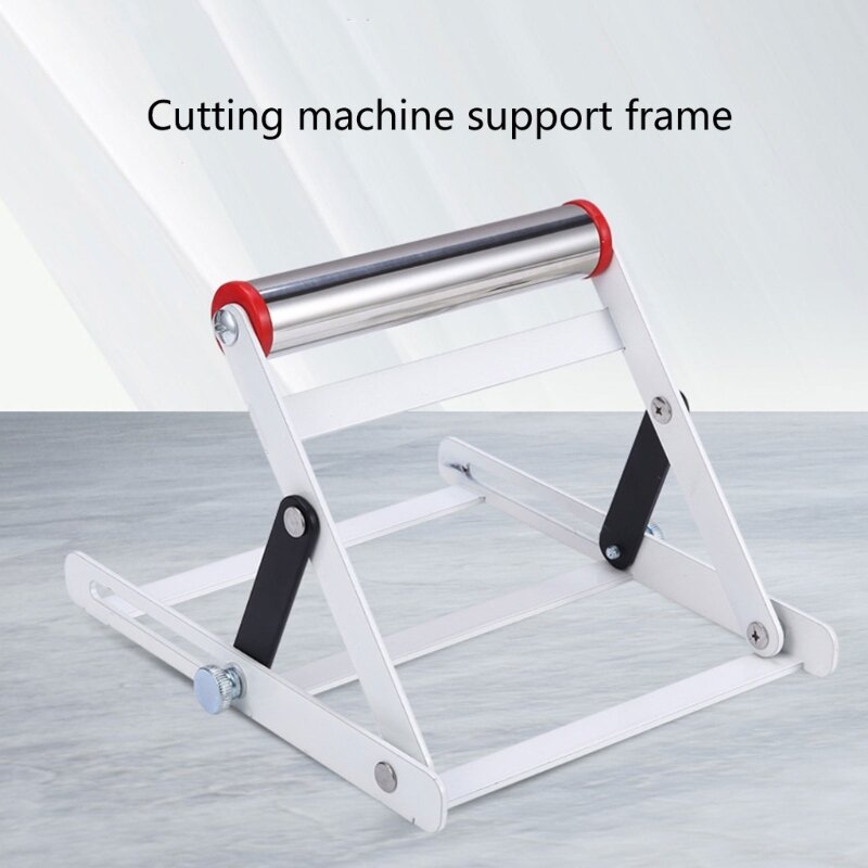 Soporte material marco soporte máquina corte ajustable para cortar