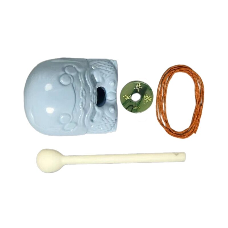Bloque pez madera, tambor budista, instrumentos tambor ornamento del recuerdos, decoraciones