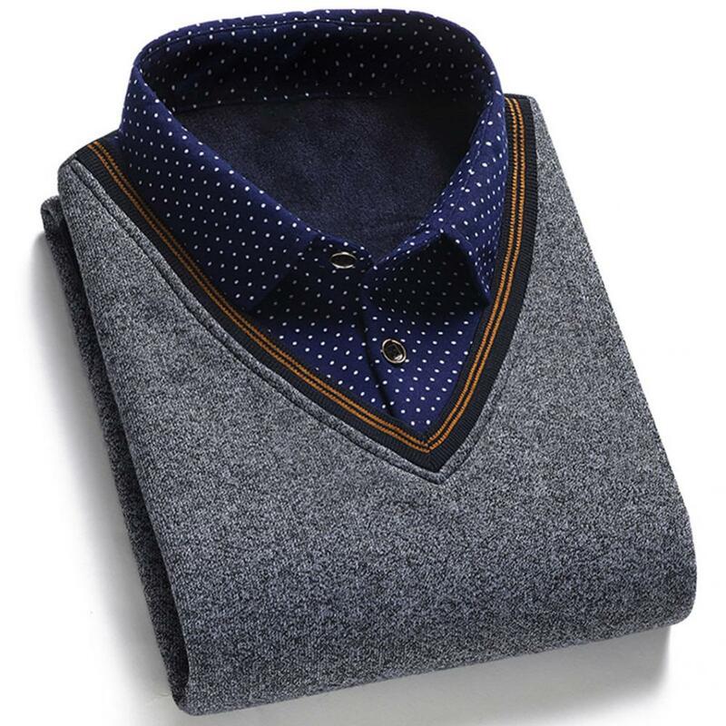 Maglione autunnale alla moda maglione primaverile con colletto a camicia sottile maglione autunnale giovane
